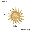 304 Stainless Steel Pendants STAS-OY005-64G-2