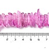 Natural Dyed Quartz Beads Strands G-G791-14P-3