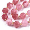 Natural Dolomite Beads Strands G-T131-85B-08-3