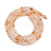 Heated Natural Citrine Bead Strands G-P466-01E-01-5