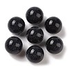 Synthetic Blue Goldstone No Hole Sphere Beads G-K353-04D-26-1