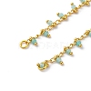 Brass Cable Chain Necklace Making KK-K337-12G-11-2