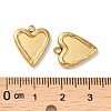 304 Stainless Steel Pendant Cabochon Settings For Enamel X-STAS-Q252-15G-3