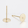 304 Stainless Steel Stud Earring Findings STAS-G179-55G-4mm-2