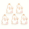 Alloy Enamel Pendants LS-ENAM-R059-12-RS-1