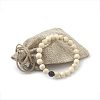 Natural Dyed Sandalwood Beads Stretch Bracelets BJEW-JB03842-04-2