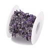 Handmade Natural Amethyst Chip Beads Chain CHS-H028-06A-01-3