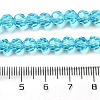 Transparent Glass Beads EGLA-A035-T6mm-D08-5