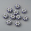 Alloy Rhinestone European Beads CPDL-H999-17-2
