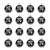 Platinum Plated Alloy Charms ENAM-S118-02N-P-2
