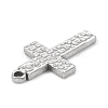 Non-Tarnish 304 Stainless Steel Pendants STAS-F287-41P-2