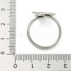 304 Stainless Steel Cuff Rings Components X-STAS-K279-02E-P-3