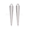 304 Stainless Steel Pendants STAS-T075-22A-P-1