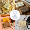 Clear Acrylic Soap Stamps DIY-WH0446-009-4