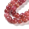 Natural Agate Beads Strands G-M437-C01-01L-4