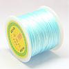 Nylon Satin Rattail Cords NWIR-R025-1.0mm-02-2