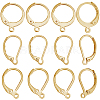 60Pcs 3 Styles 304 Stainless Steel Leverback Earring Findings STAS-BBC0008-30C-1