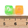 Opaque Acrylic Beads OACR-H052-03A-3