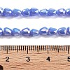 Electroplate Glass Beads Strands EGLA-D030-P4mm-B05-5