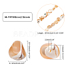 SUPERFINDINGS 2 Strands Natural Trochid Shell/Trochus Shell Beads Strands SSHEL-FH0001-11-4