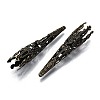 Tibetan Style Iron Bead Cones IFIN-049Y-01AB-NR-1-1