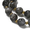 Natural Larvikite Beads Strands G-K387-A02-02-3