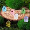 36Pcs 6 Colors Chick Luminous Resin Display Decorations DJEW-SZ0001-08-5