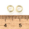 Brass Open Jump Rings X-KK-V007-004G-03-3