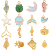 96Pcs Alloy Pendants FIND-SC0016-28-1