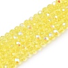 Electroplate Glass Beads Strands EGLA-A044-T4mm-L29-1