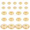 BENECREAT 60Pcs 3 Styes Brass Beads KK-BC0012-30-1