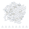 100Pcs Brass Beads KK-FI0001-04S-1