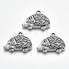 Tibetan Style Alloy Pendants X-TIBE-S323-079AS-RS-1
