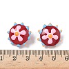 Baking Paint Glass Enamel Beads LAMP-S080-03D-4