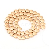 Electroplated Non-magnetic Synthetic Hematite Beads Strands G-F682-06A-KCG-2