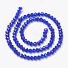 Glass Beads Strands EGLA-A034-T10mm-D06-2