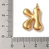 Ion Plating(IP) 304 Stainless Steel Pendants STAS-M017-08G-11-3