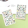 Self Adhesive Nail Art Stickers Decals for Ireland MRMJ-R096-XF-M-5