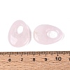 Natural Rose Quartz Pendants G-N361-06A-3