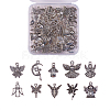 Tibetan Style Alloy Pendants TIBEP-CJ0001-15-3