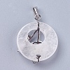 Natural Quartz Crystal Pendants G-F546-A21-3