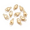 Brass Swivel Lobster Claw Clasps KK-K238-39MG-L-1