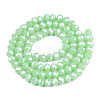 Electroplate Glass Beads Strands EGLA-A034-J2mm-A05-2