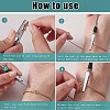 2Pcs 2 Colors Jewelry Helper Tool Bracelet Clamp AJEW-SZ0001-90-3