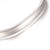 304 Stainless Steel Cuff Bangles STAS-I110-10-6mm-4