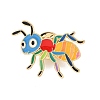 Ant Enamel Pins JEWB-L022-03A-G-1