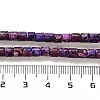 Synthetic Regalite/Imperial Jasper/Sea Sediment Jasper Beads Strands G-F765-E01-01-5