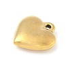 304 Stainless Steel Heart Pendants STAS-R162-01G-05-2