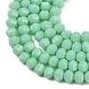 Opaque Glass Beads Strands GLAA-G125-01C-02-3