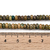 Natural Verdite Stone Beads Strands G-T140-72B-5